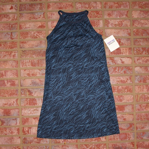 Patagonia Dresses & Skirts - Patagonia Women's Tall Pine Dress Navy Blue